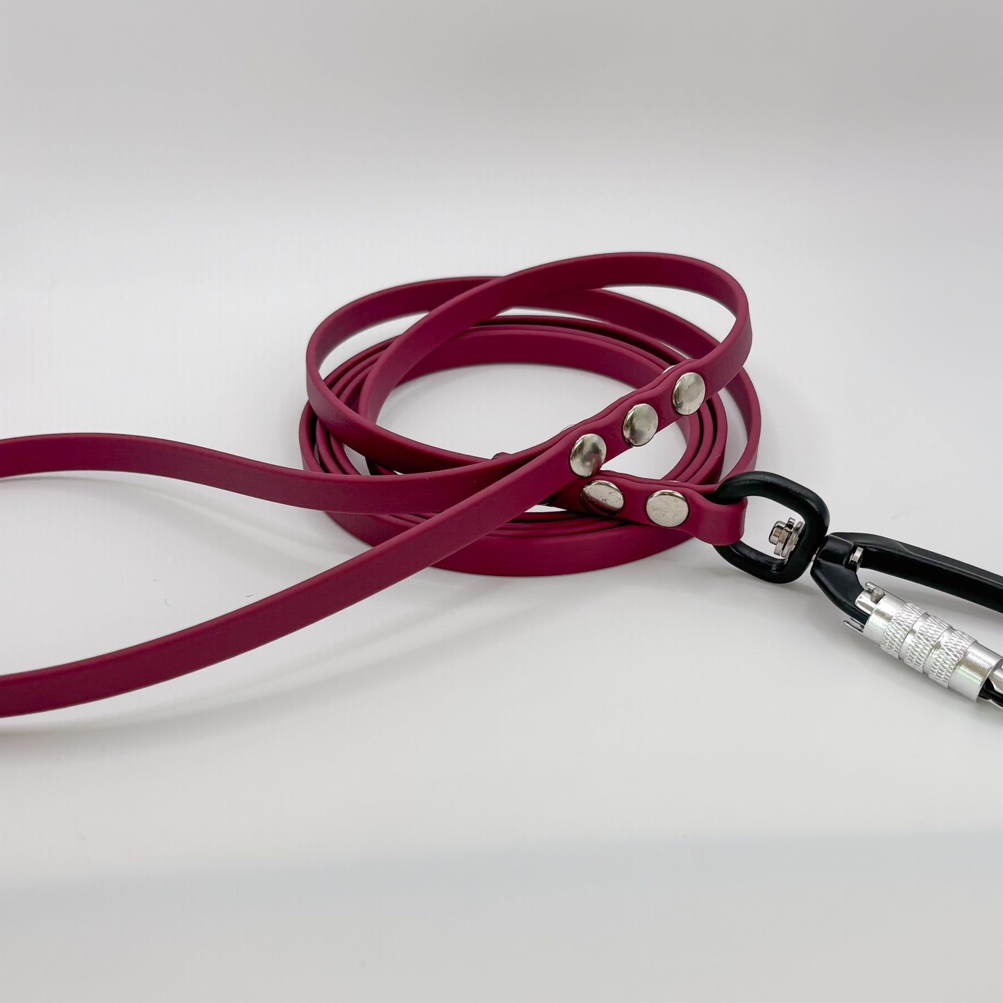 BioThane® Kobbel 9mm Ensfarget